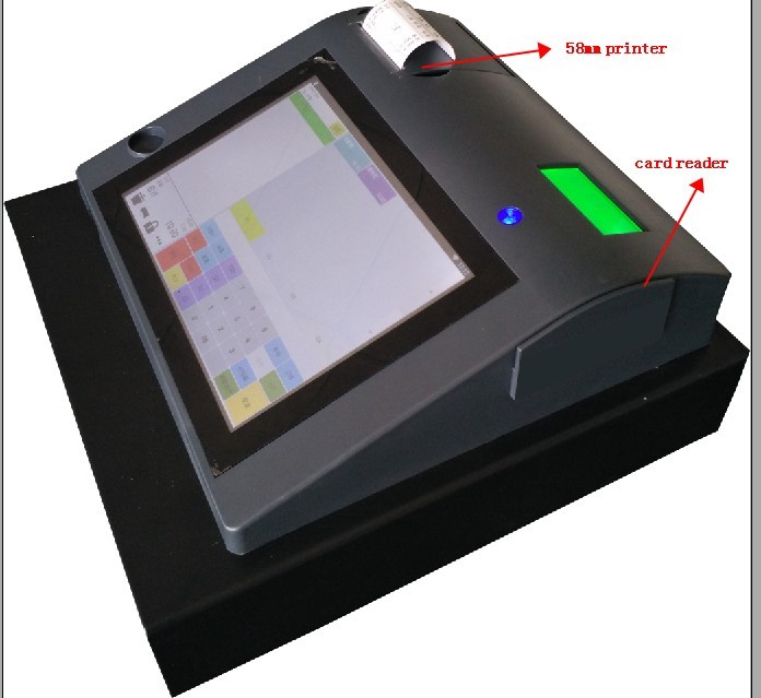 BM 10.1" Android Cash Register with Software Main Display 9.7" Capacitive Touch Screen