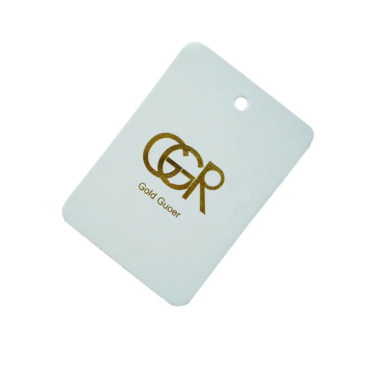 Circle Recycled Paper Clothing Hanging Tags Custom Hangtags Multi-style Hang Tags label sewing garment tag