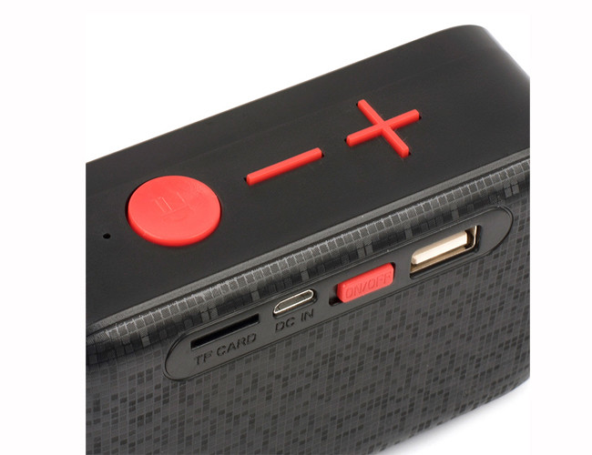 Gift Promotion Cheap BT Outdoor Speaker Custom Logo Printing Fabric Wireless Speaker