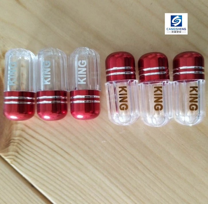 36mm Clear Plastic Pill Bottles 3g Small Plastic Pill Containers