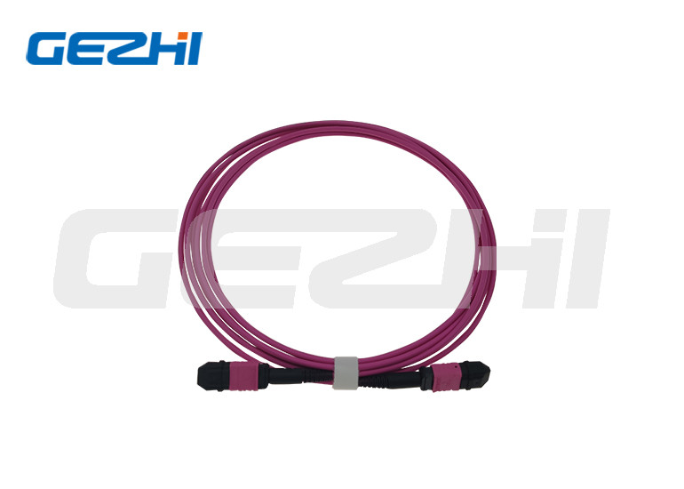 MPO 8 Core OM4 Multimode Patch Cable Series MPO LC Patch Cord Pigtail