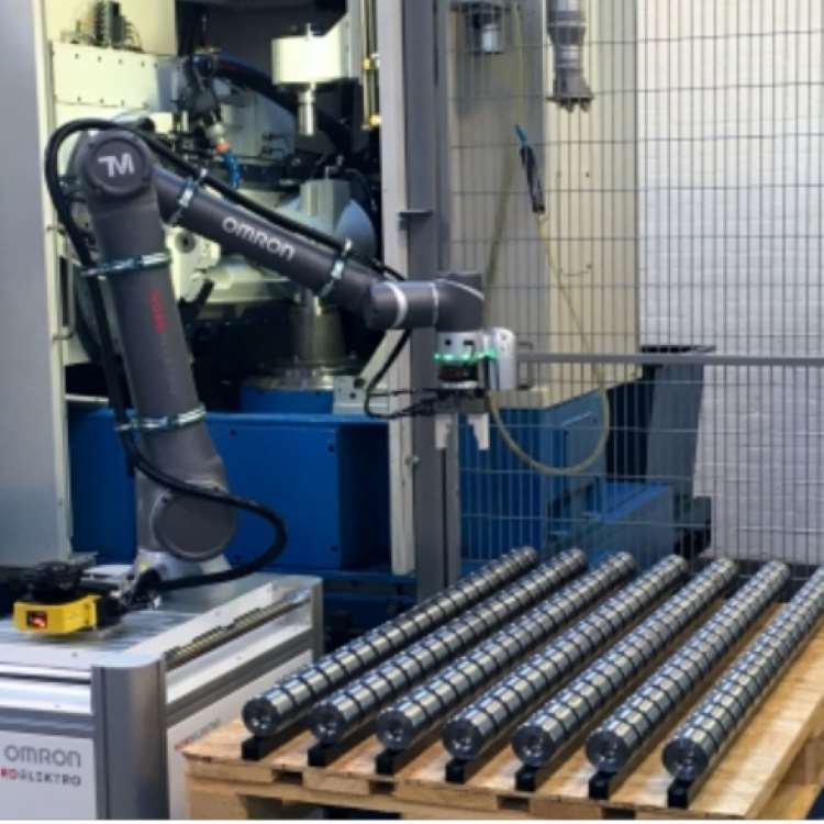 Welding Robot Arm OMRON TM12 With 6 Axis Robotic Arm Used For Welding As Collaborative Robot