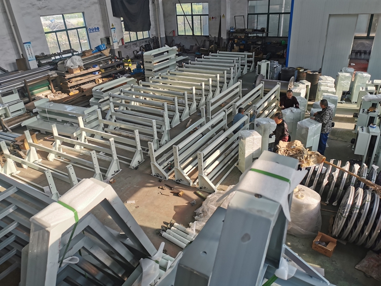 Customized Carrying Weight Fabric Winding Roll Machine A Frame For Fabric Rolls