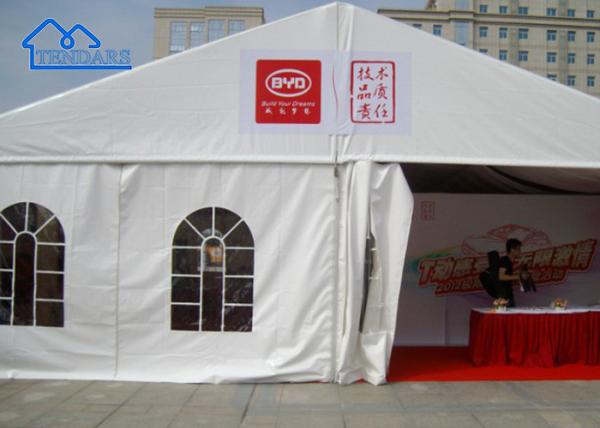 Wind Resistant，Waterproof White Pvc Fabric Canopy Tent Outdoor Waterproof Party