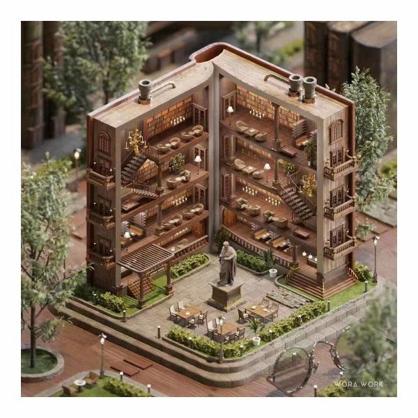 1:20 Workspace Model Architectural Creative Architectural Interior Models