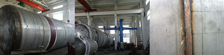 Automatic Tank Circle Seam Welding Manipulators Column And Boom With Seam Tracker