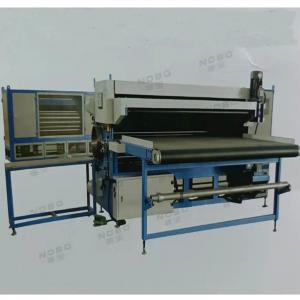 China Semi Automatic Mattress Roll Pack Machine Polyester Fiber Foam Wrapping Roll Machine on sale