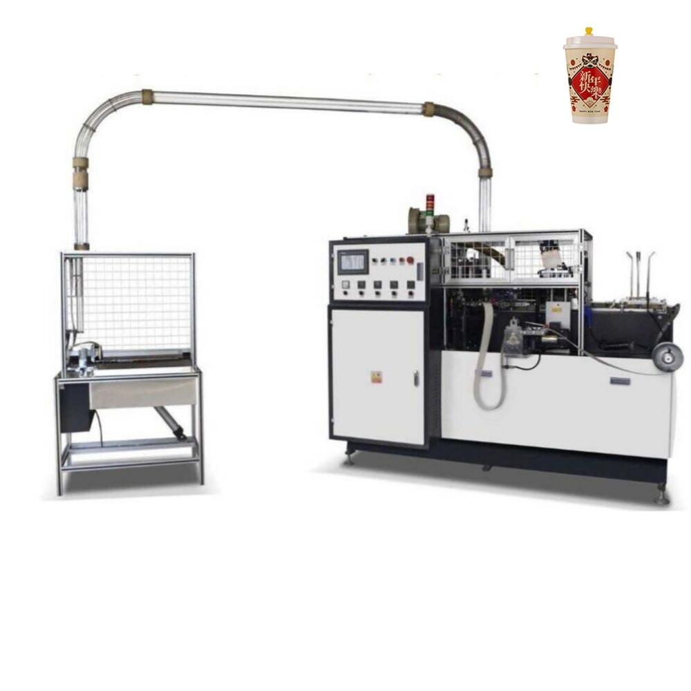 customized sizes 4KW 50HZ High Speed Fully Automatic Disposable Paper Cup Making Machine
