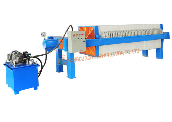 Automatic Industrial Filter Press Easy Cleaning Pressure Maintaining Press Machine