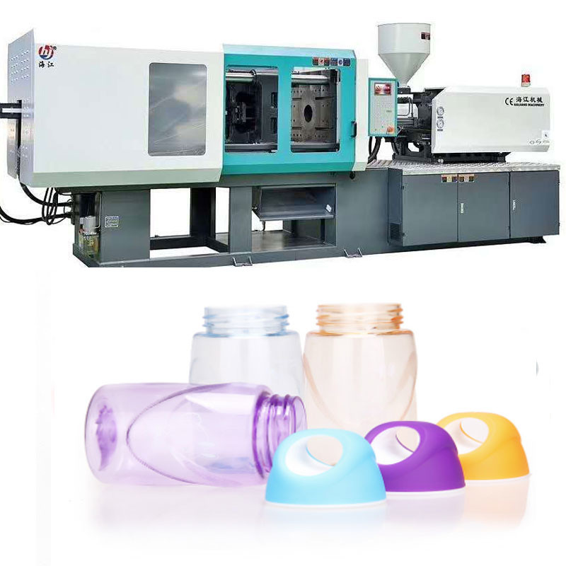 Ejector Point 5 Plastic Injection Molding Machine with Screw Type Plasticizing Way and 1590 G Shot Weight