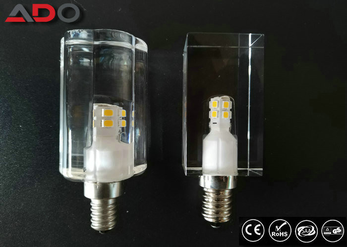 E14 Crystal LED Candle Light Dimmable AC220V 2700K 4.3W LM80 SMD2835