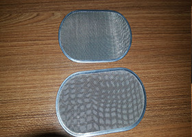 Square Mesh Filter Disc , Wire Mesh Filter Screen Long Working Life