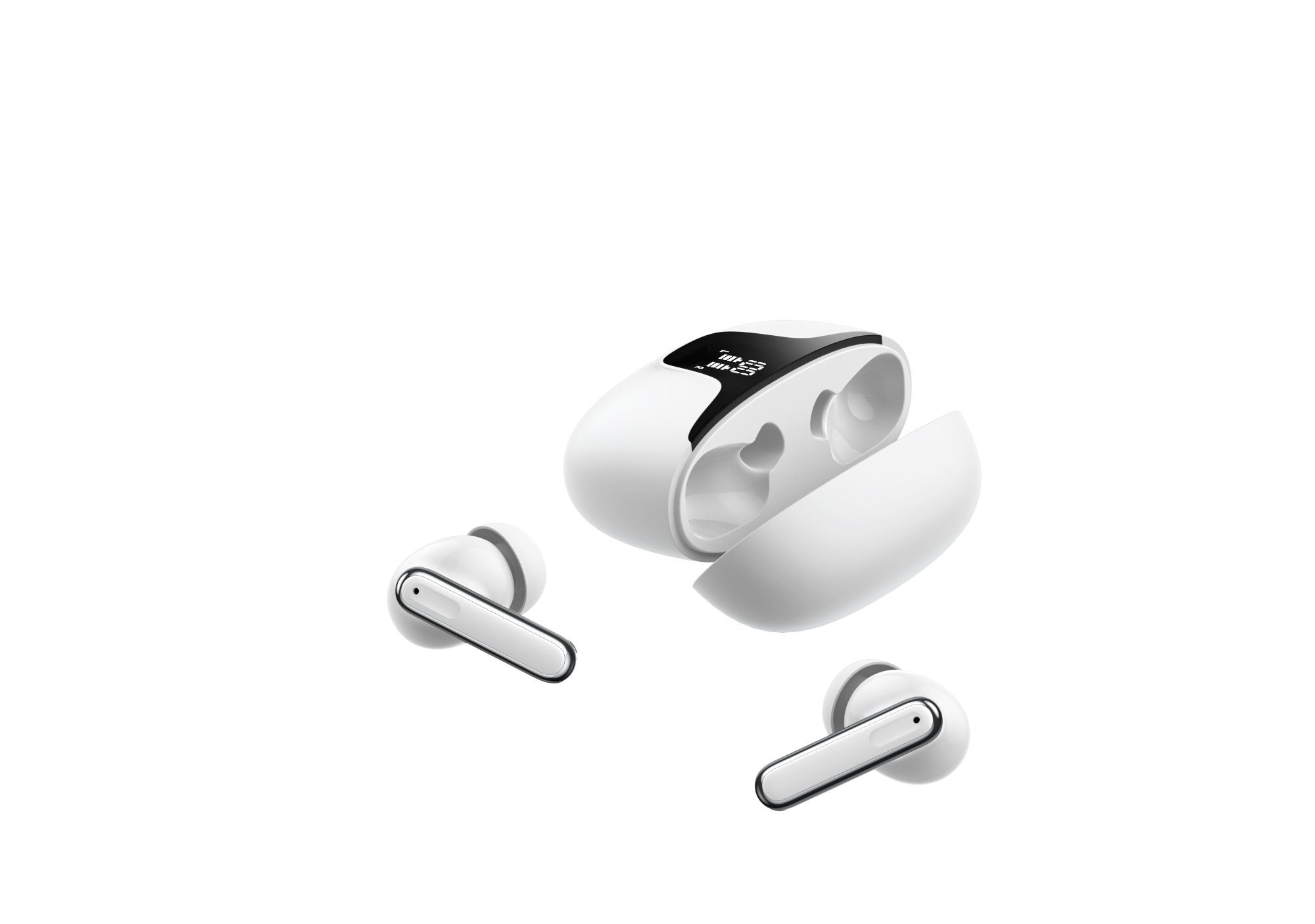 Private Mold Two Mic TWS Earphones for Noise Cancelling and HD Voice in In Ear Sports
