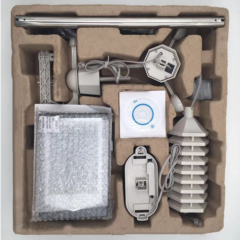 Wireless PC Terminal For Home Temperature Humidity Wind Speed Weather Station