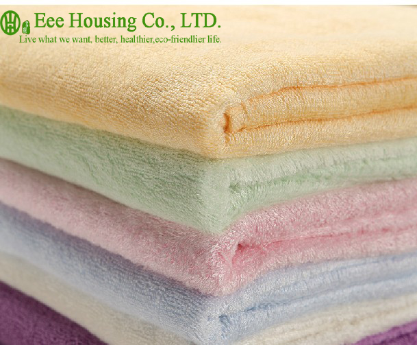 Moisture Absorption and Ventilation Bamboo Fiber Bath Tower, 70cm*140cm,anti-bacterial organic bamboo towel,Quick-Dry