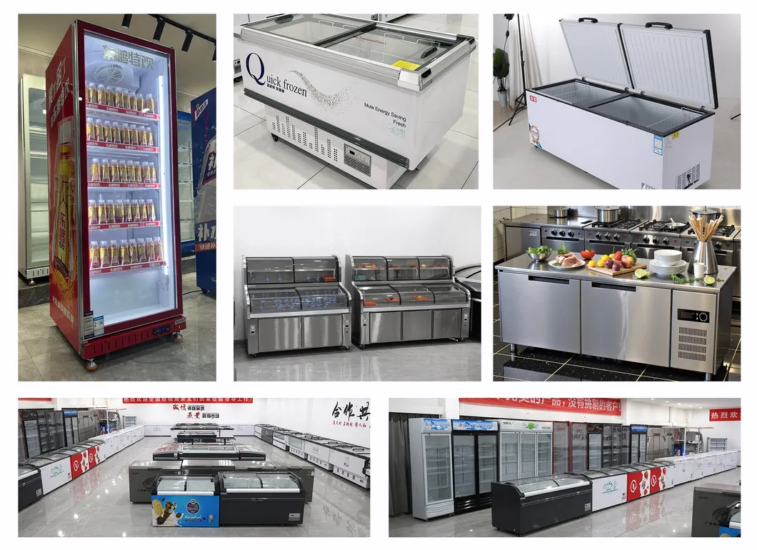 Professional Beer Beverage Refrigerator Enhanced Visibility Design Display Fridge Cooler
