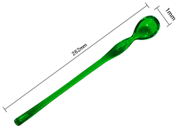 Straight Glass Drinking Straws Borosilicate Glass Customized Service