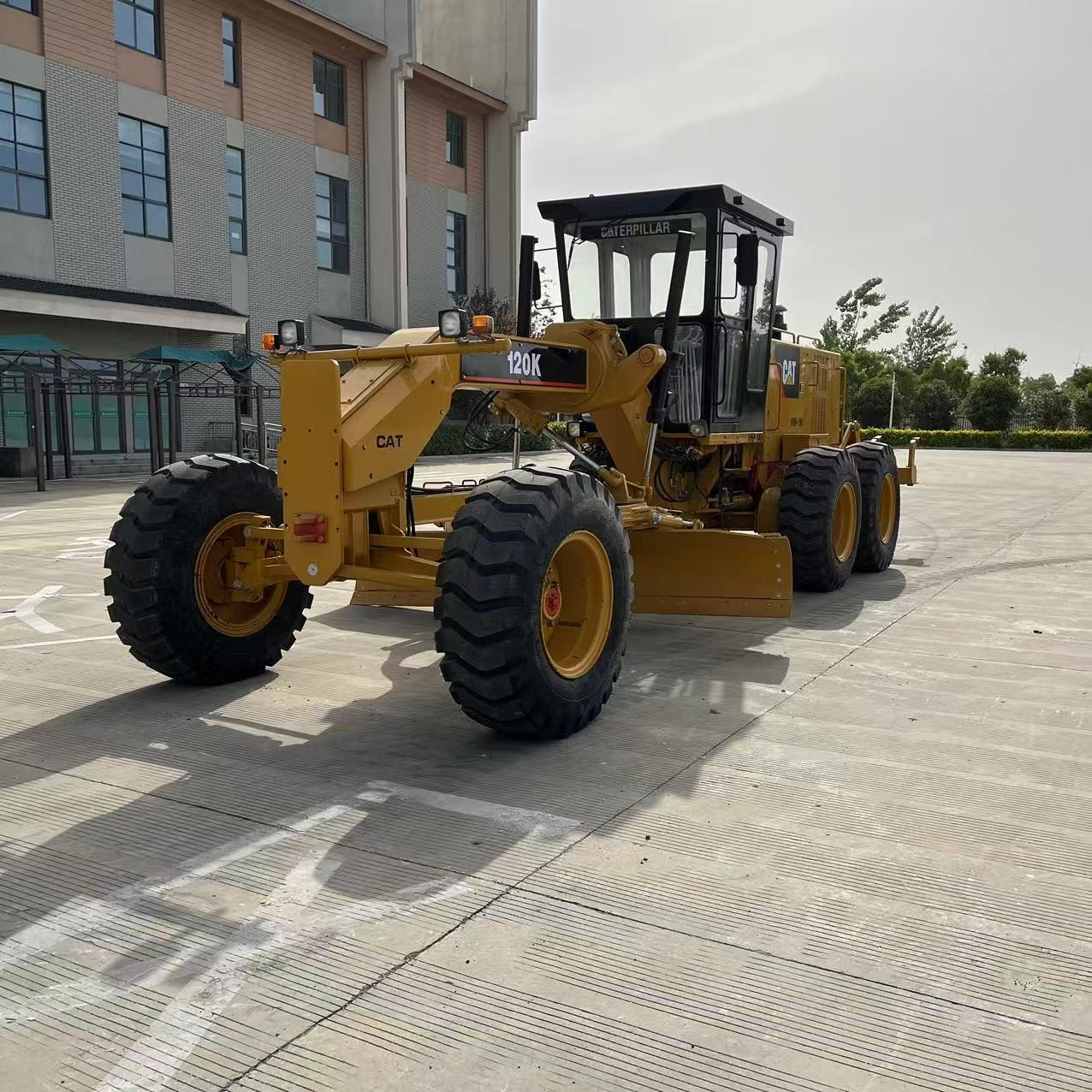 Used Caterpillar 120k Motor Grader in High Quality Strong Engine Secondhand Grader