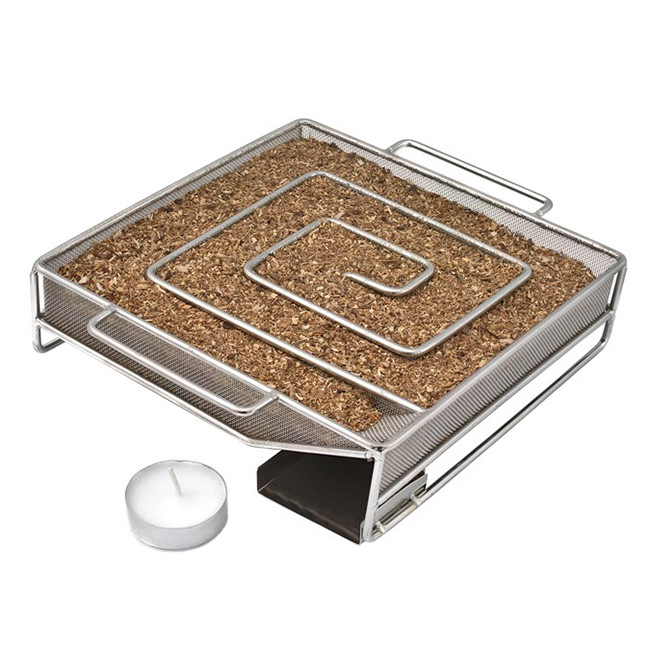 Corrosion Resistant Stainless Steel Cold Smoke Generator With Handles