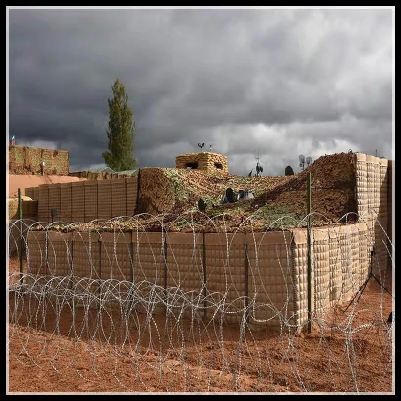 Offshore Concrete Blast Wall Design Safety Explosion-Proof Net Training Base Exercise Barrier