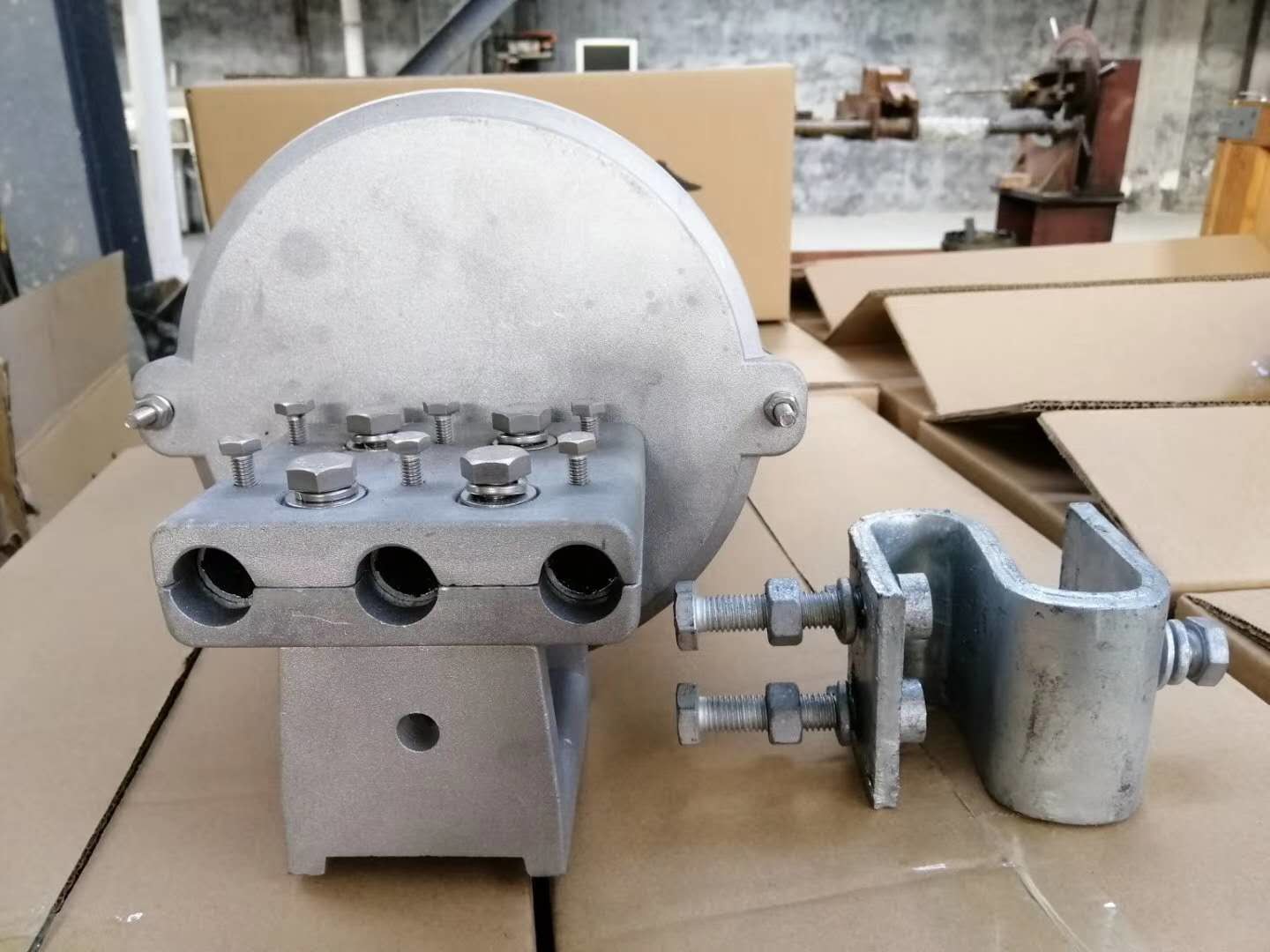 Metallic Joint Box for Fiber Optic Cable Closure Hight Quality FOSC OPGW