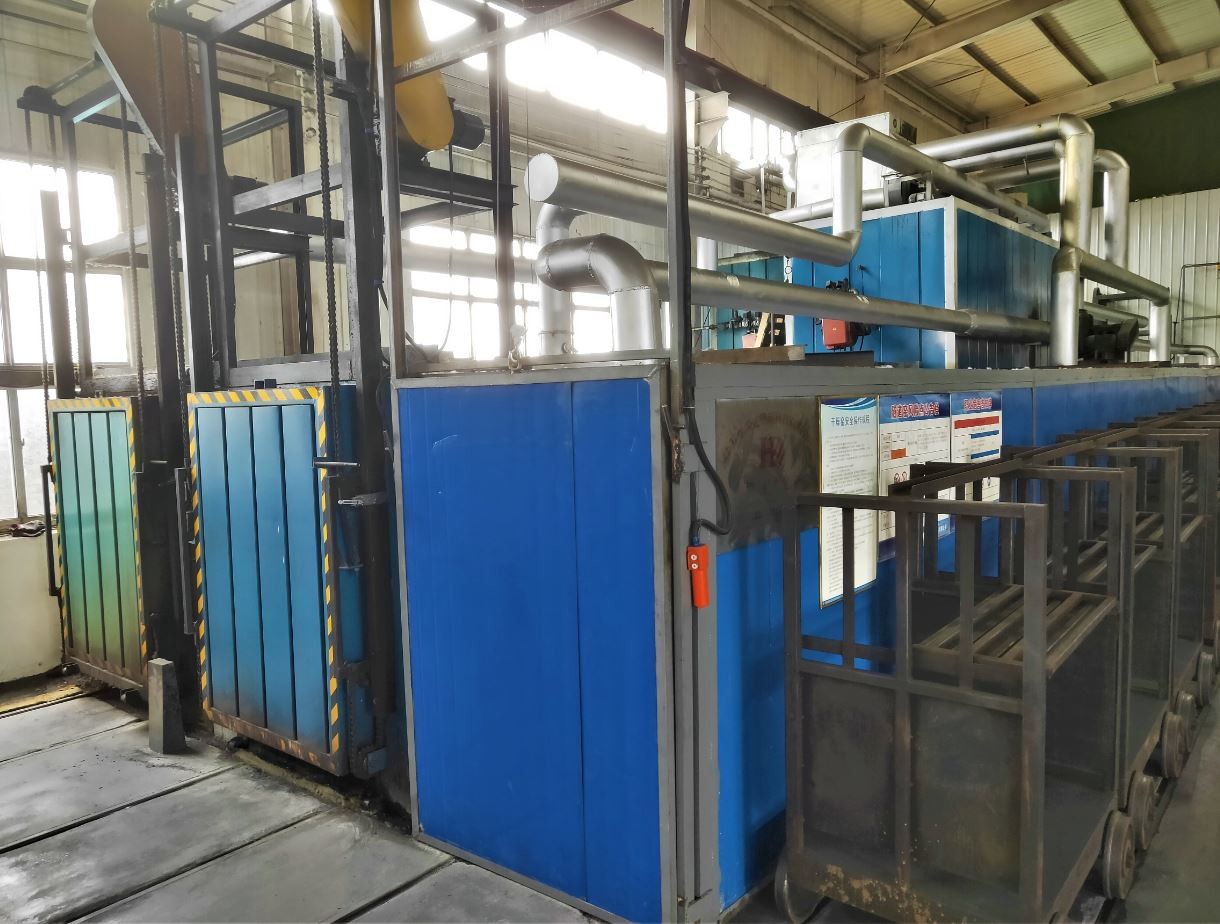 Tunnel Type Green Bricks And Tiles Kiln Traditional And Efficient Continuous Firing Kiln