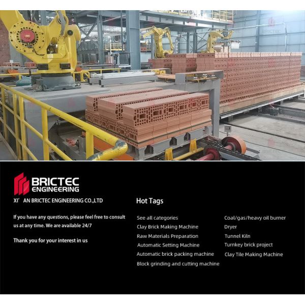 Fully Automatic Robot Loading Brick Packaging Machine with One-Touch Brick Type Switching for Efficient Brick Unloading System Fully Automatic Block