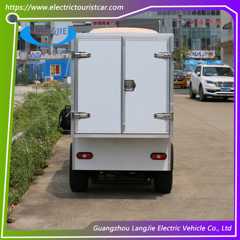 AC Motor Driven Electric Luggage Cart 2 Seats Electric Golf Buggy For Resort
