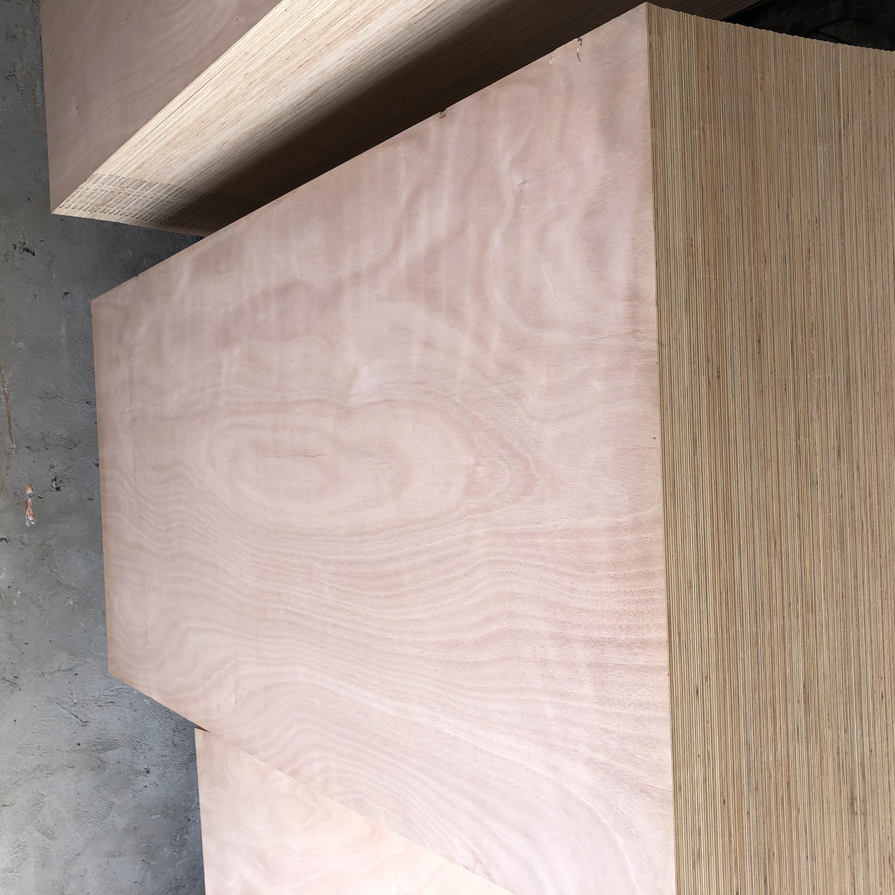 Factory Direct Sales Plywood Okoume 6mm 9mm 18mm Plywood Sheets Okoume Laminated Plywoods Board 18mm for Construction