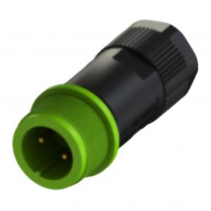 Buy cheap 2 Core Male Wire Harness Connectors 2p LED Lighting Cable Connectors PA66 Shell product