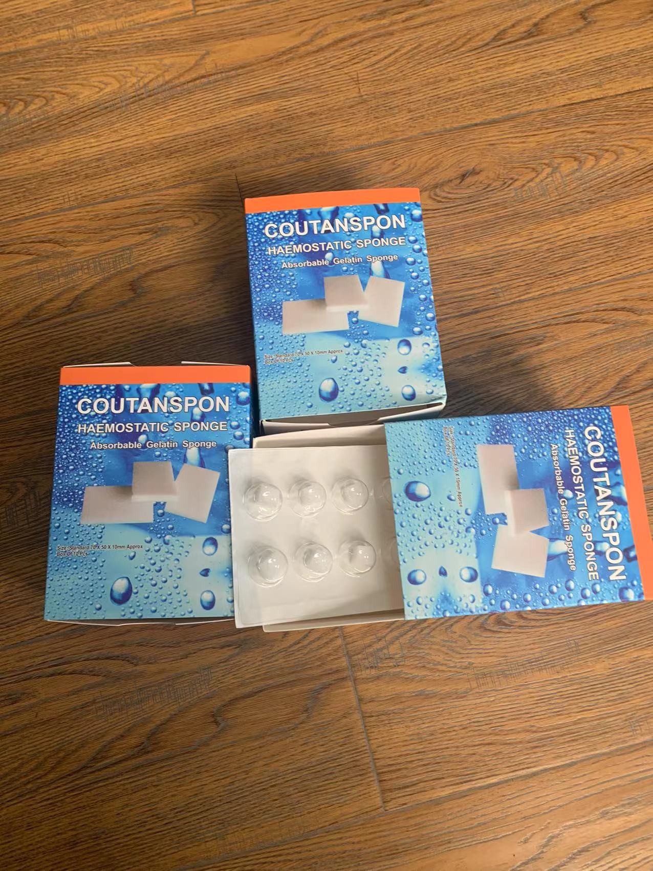 Medical dental hemostatic sponge absorbable gelatin sponge