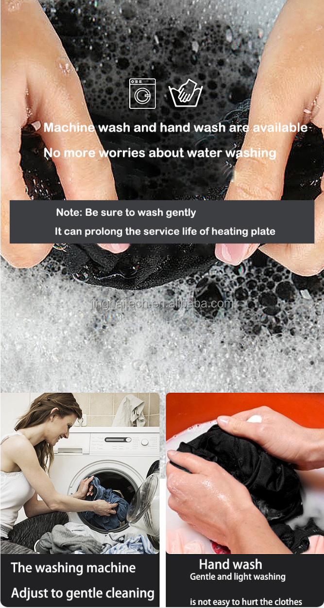 100% Cotton Rechargeable Heated Vest Pants Multifunctional Elastic Waist