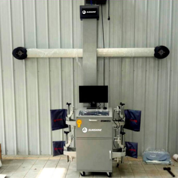 Waterproof And Oil Proof Truck Wheel Alignment Machine For Top Notch 4 Wheel Alignment