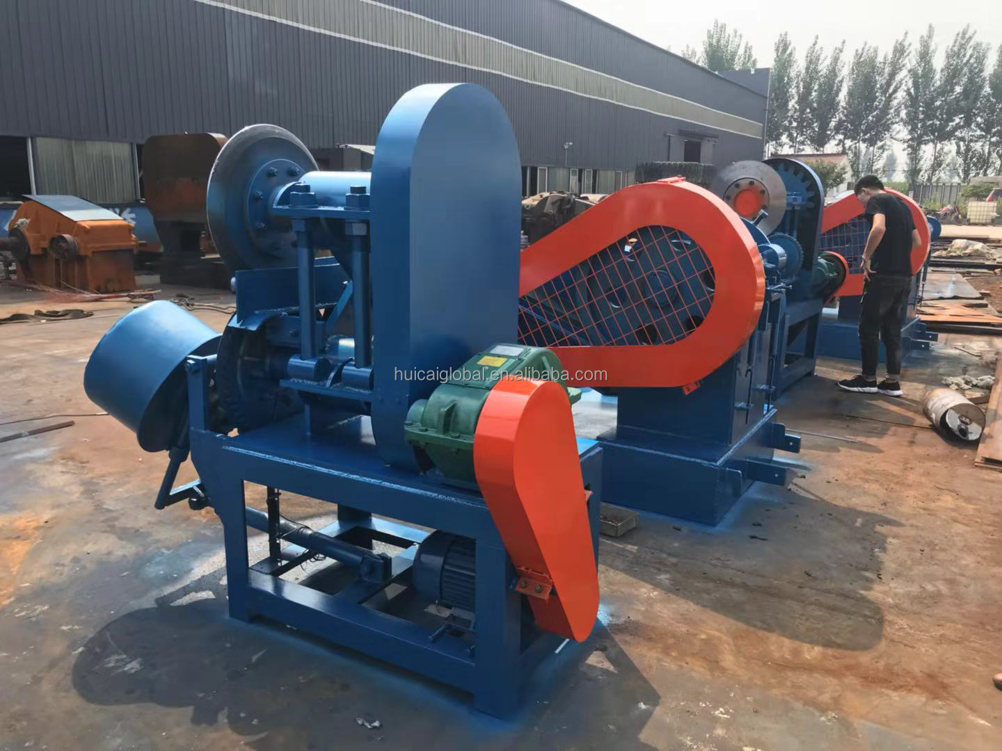 Tire Recycling Machine Full Automatic With Capacity Per Hour 22mesh Powder 1000kg