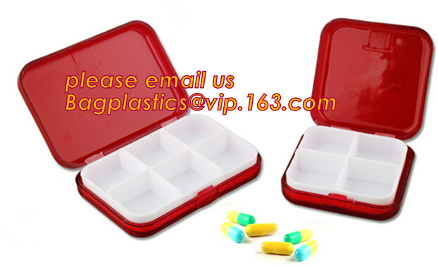 Premium 31 compartments plastic keyboard pill box for a month, Round Shape Pill box cheap candy color pill storage box w