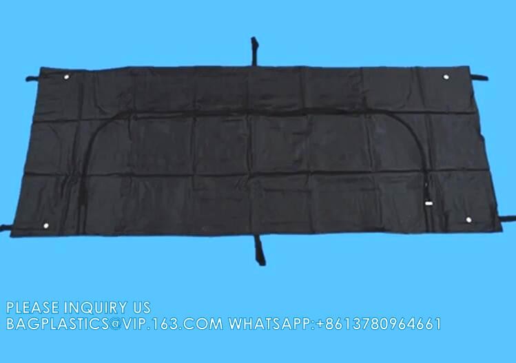 Cadaver Bag, Cadaver Bag Leakage-Proof 210D Waterproof Windproof Body Storage Bag Corpse Bag Funeral Supplies