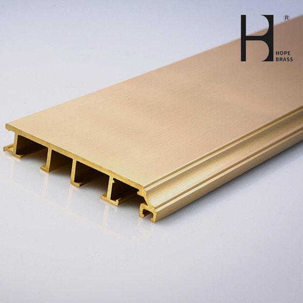 Hot Forging Fade Resistant Brass Door Frame with Smooth Surface