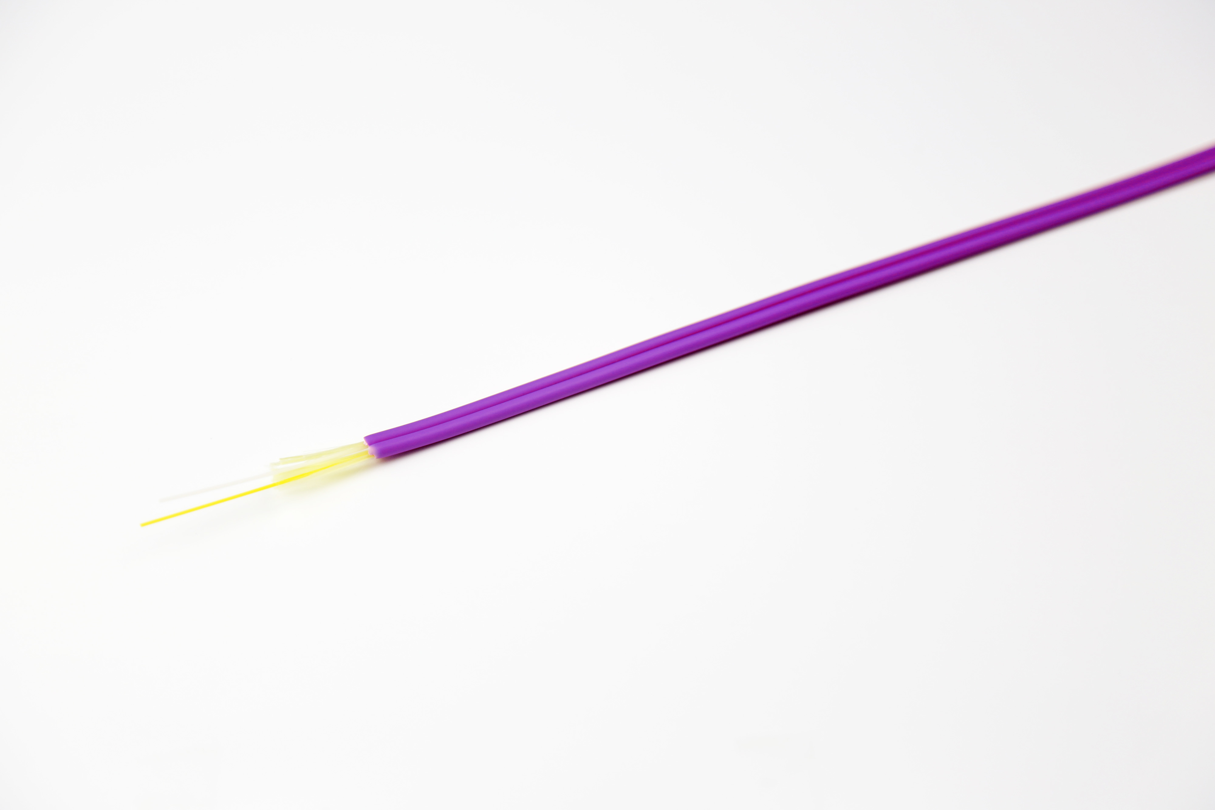 Indoor duplex zipcord SM/MM/OM3/OM4 fiber optic cable 2.0mm/3.0mm PVC/LSZH jacket