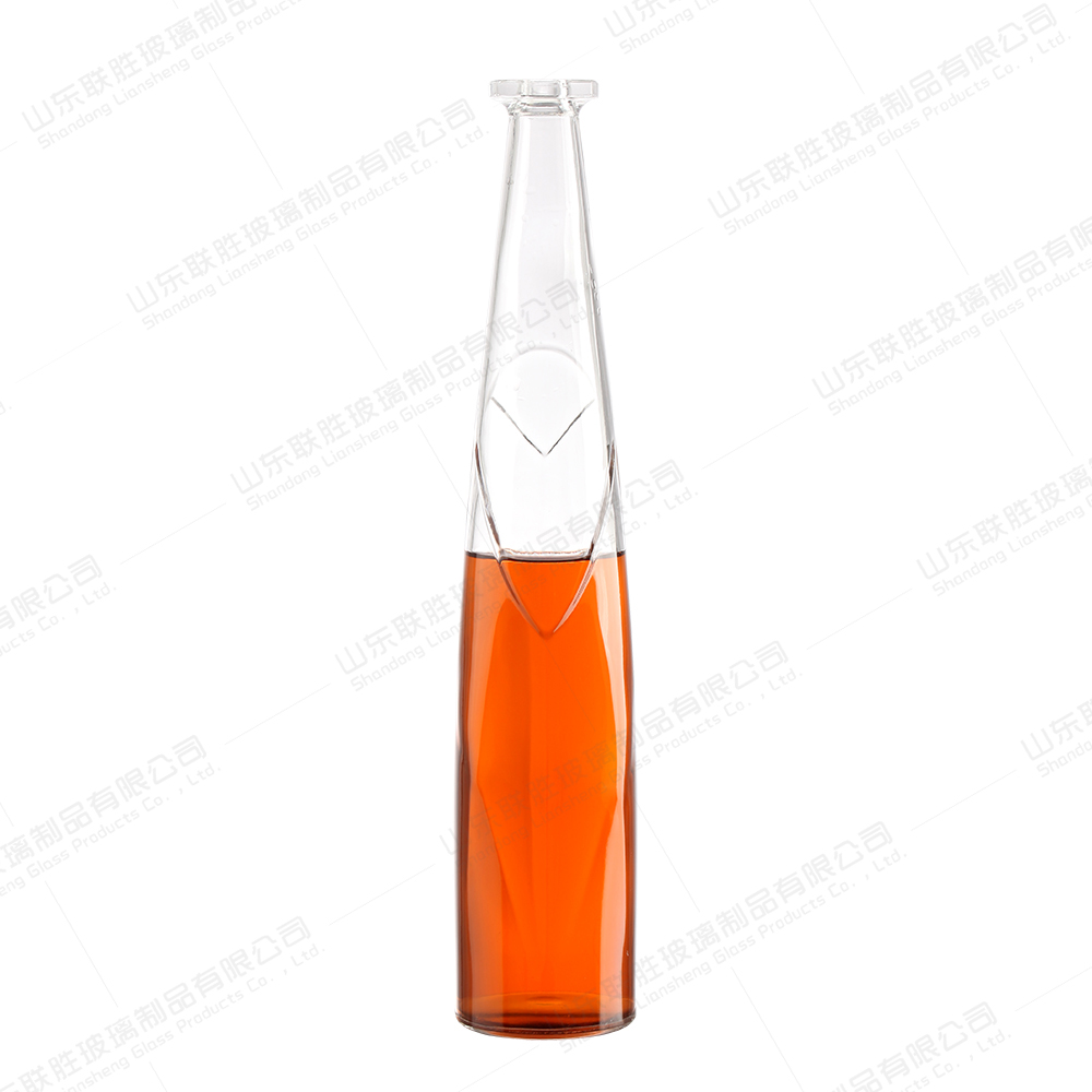 250ml 500ml Glass Vodka Bottle With Rubber Stopper Cap Customized For Spirits Whiskey
