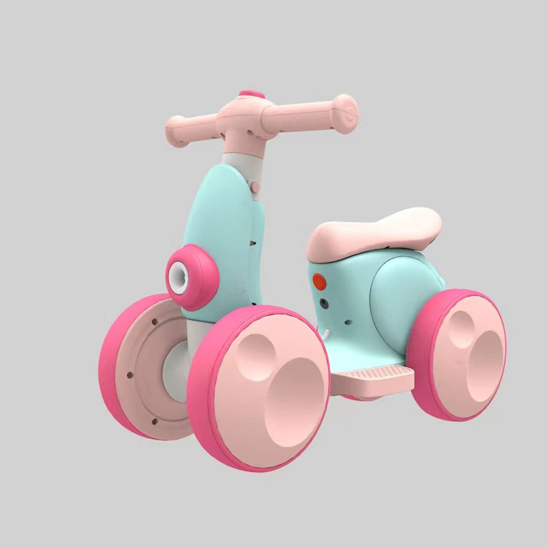 Kids Baby 6V Electric Nbalance Car with Bubble and Music Lighting Max Loading 30kg