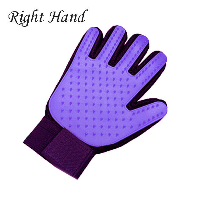 Small Middle Large Pet Hair Remover Mitt Deshedding Dog Grooming Gloves For Bathing