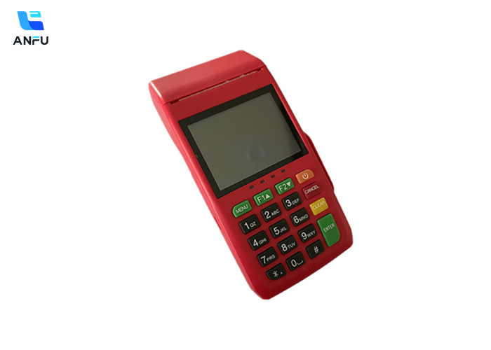 Shenzhou Anfu Mobile 2.8" TFT Display Handheld Traditional Pos Terminal With 58mm Thermal Printer