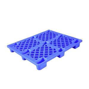 China Stackable 48x31 Hdpe Recyclable Plastic Pallets Skids 2T Static Load on sale