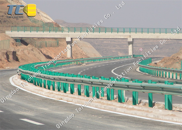 Hot Sale Curved Guardrail Galvanized Steel W Beam Roadway Highway Crash Barriers