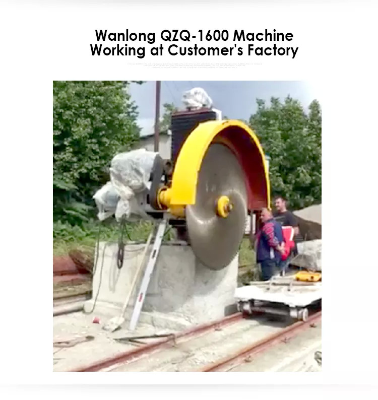 QZQ-1600 1800 Single Column Auto Stone Cutting Machine