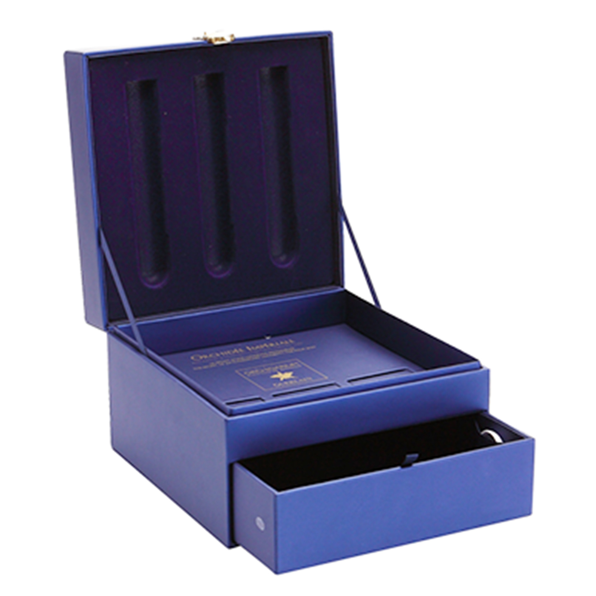 STE Paper Box Cosmetic Packaging Gold Foil Stamping Embossing