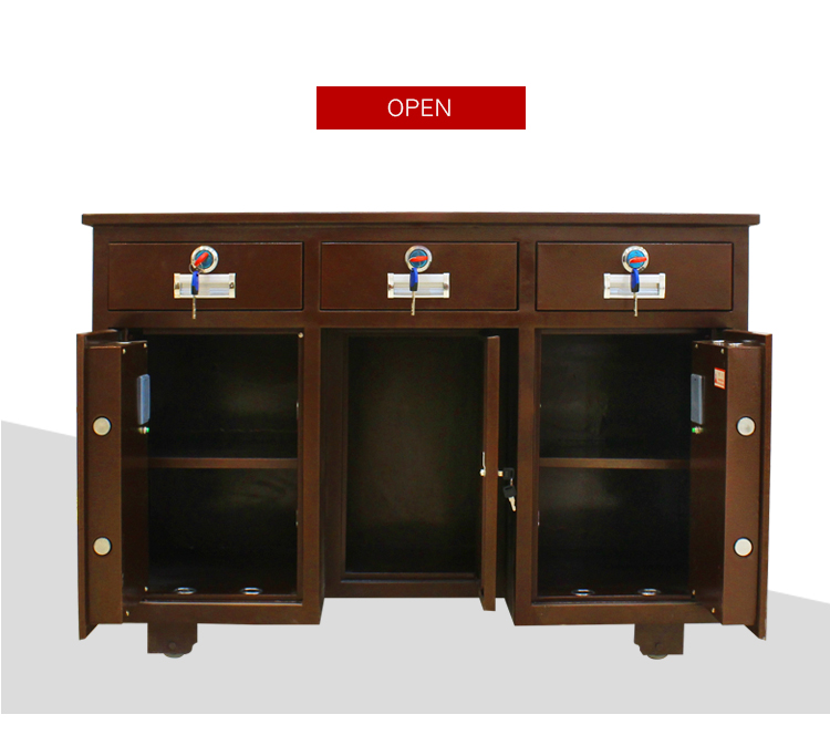 ISO 14001 Guest Room Safety Storage Cabinets , ODM Steel Storage Cabinet With Lock