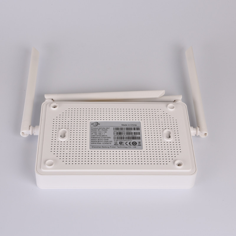 4GE 1POTS GEPON GPON ONT ONU 2.4 5G Dual Band Fiber Router