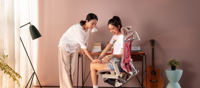 Polished Butterfly Ergonomic Office Chair Mesh Computer Home Swivel Adjustable