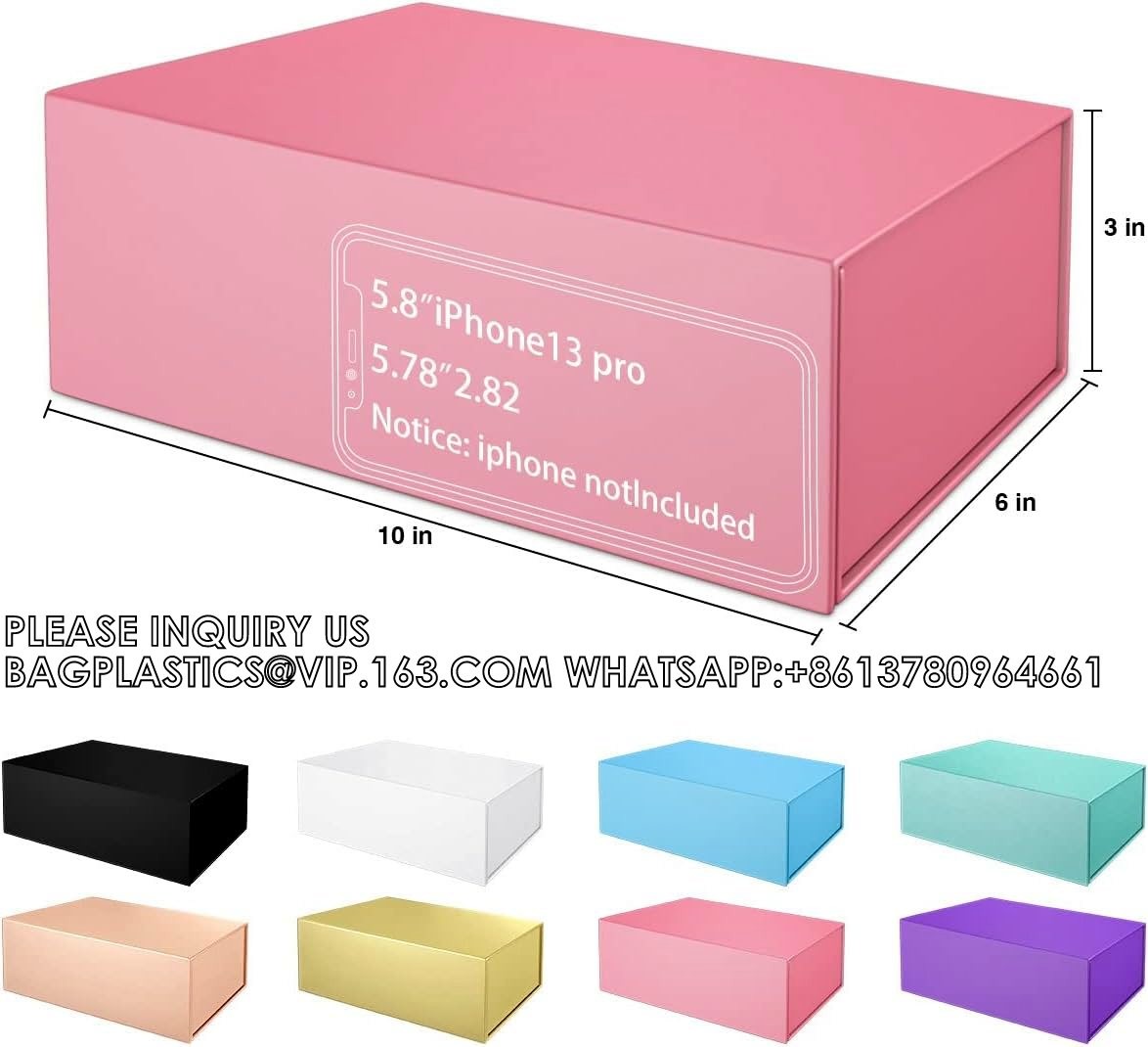 Custom Magnet Magnetic Luxury Packaging Folding Paper Gift Box Business Flap Lid Packaging Cardboard Bespoke Custom